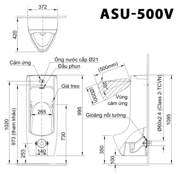 ban ve ki thuat bon tieu nam inax asu 500v cam ung dung pin treo tuong