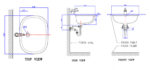 ban ve ki thuat chau rua mat lavabo american standard 0458 wt dong active am ban