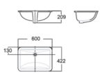ban ve ki thuat chau rua mat lavabo american standard 0459 wt wp 0440 dong activa am ban