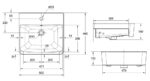 ban ve ki thuat chau rua mat lavabo american standard 0519 wt acacia evolution dat ban