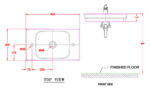ban ve ki thuat chau rua mat lavabo american standard wp f648 dong ids dynamic dat ban