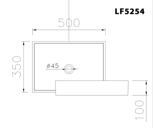 ban ve ki thuat chau rua mat lavabo caesar lf5254 dat ban
