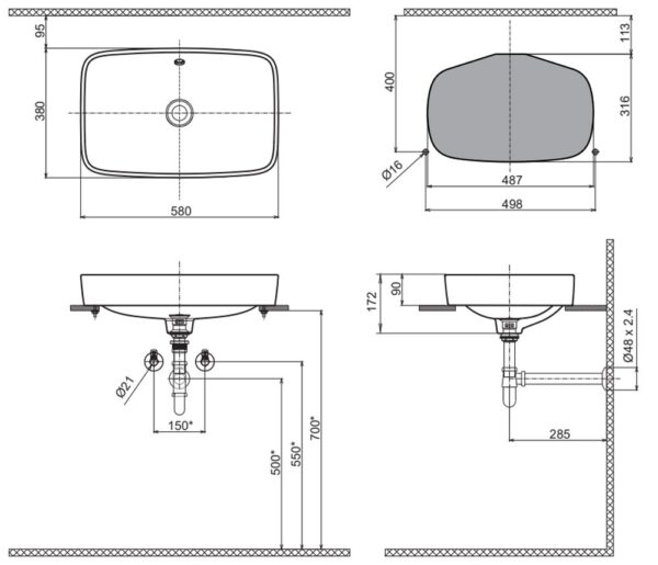 ban ve ki thuat chau rua mat lavabo inax al 299v dat ban