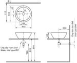 ban ve ki thuat chau rua mat lavabo inax al 445v dat ban
