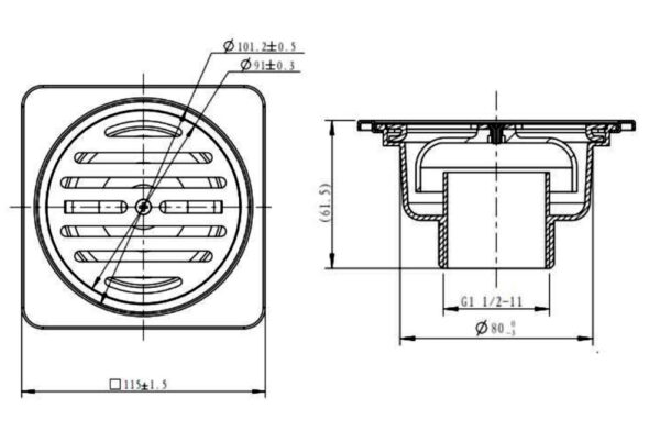 ban ve ki thuat ga thoat san american standard fd 1150 115mm