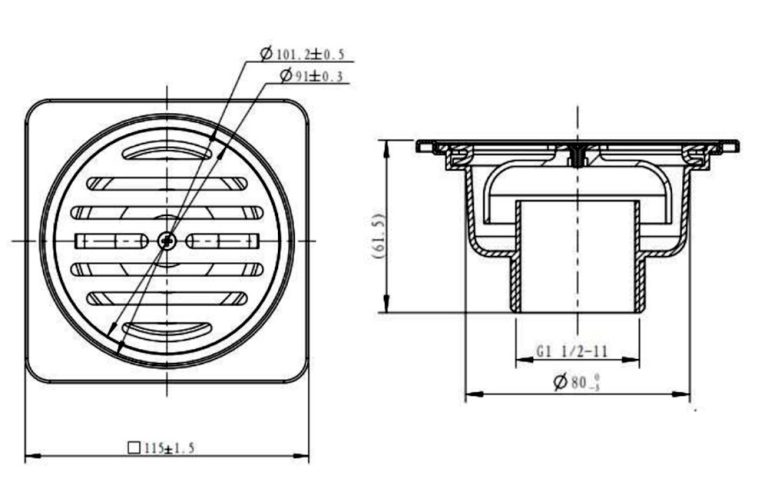 ban ve ki thuat ga thoat san american standard fd 1150 115mm