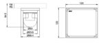 ban ve ki thuat ga thoat san inax fdv 12f vuong 120x120mm