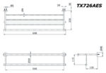 ban ve ki thuat gia khan 2 tang toto tx726aes