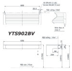 ban ve ki thuat gia khan 2 tang toto yts902bv