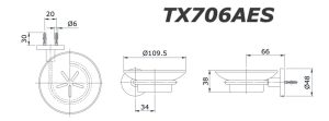 ban ve ki thuat ke xa phong toto tx706aes