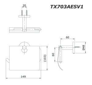 ban ve ki thuat lo giay toto tx703aesv1