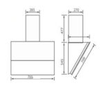ban ve ki thuat may hut mui canzy cz 2870gh 70cm kinh vat