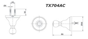 ban ve ki thuat moc ao toto tx704ac
