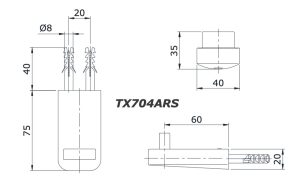 ban ve ki thuat moc ao toto tx704ars