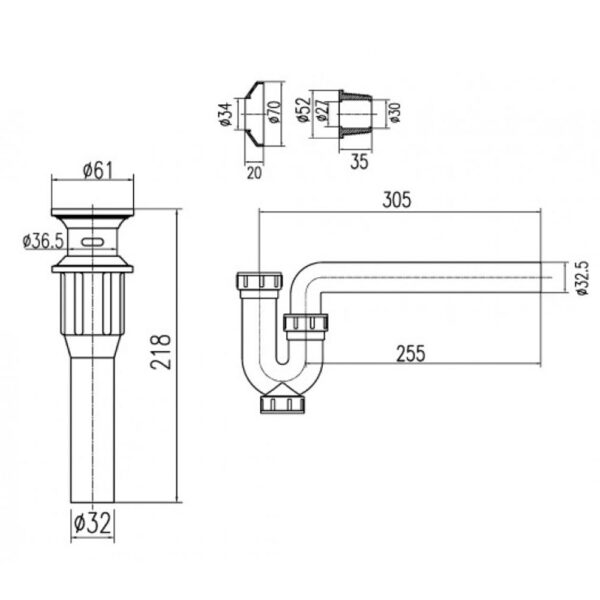 ban ve ki thuat siphon xi phong bo xa chu p inax a 325ps nhua