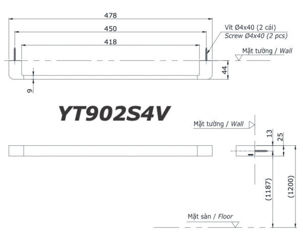 ban ve ki thuat thanh vat khan toto yt902s4v