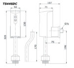 ban ve ki thuat van xa tieu nam toto ts446dc cam ung dung pin lap noi