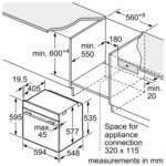 Lò nướng BOSCH HBG634BS1 serie 8 âm tủ - Ảnh 2
