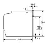 Lò nướng BOSCH HBG635BS1 serie 8 âm tủ - Ảnh 3