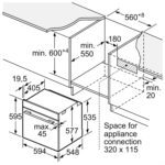 Lò nướng BOSCH HBG635BS1 serie 8 âm tủ - Ảnh 4