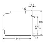 Lò nướng BOSCH HBG675BS1 serie 8 âm tủ - Ảnh 4