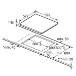 ban ve kich thuoc bep tu ba bosch puc631bb2e serie 4