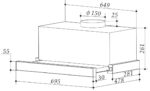 ban ve kich thuoc may hut mui bauer bc 7002t new 70cm am tu