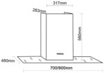 ban ve kich thuoc may hut mui bauer bc 70eb bc 90eb 70cm 90cm chu t 1