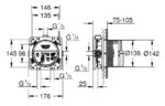 ban ve ky thuat bo am on nhiet grohe 35600000 smartbox universal