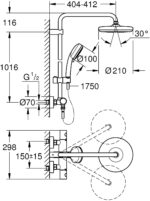 ban ve ky thuat bo sen cay new tempesta cosmopolian 210 grohe 27922001