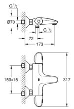 ban ve ky thuat bo tron sen bon tam grt grohe 34155003