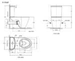 ban ve ky thuat bon cau 2 khoi american standard vf 2407 2407 wt dong compact codie nap em p trap