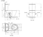 ban ve ky thuat bon cau 2 khoi american standard vf 2407 2407 wt dong compact codie nap em s trap