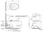 ban ve ky thuat bon cau toto cs838dw14