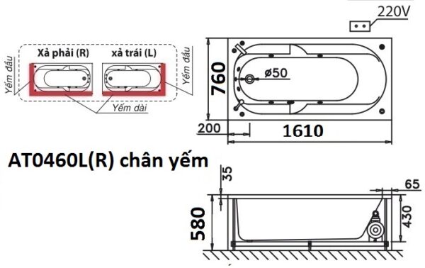ban ve ky thuat bon tam dai caesar at0460lr 16m