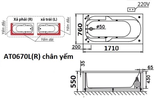 ban ve ky thuat bon tam dai caesar at0670lr 17m