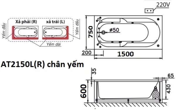ban ve ky thuat bon tam dai caesar at2150lr 15m