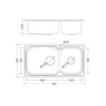 ban ve ky thuat chau rua bat inox malloca ms 2025