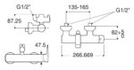 ban ve ky thuat cu tron sen cay american standard wf 0572 dong la vita