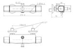 ban ve ky thuat cu tron sen cay american standard wf 0715 dong neo modern
