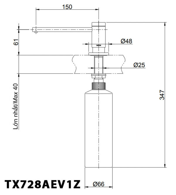 ban ve ky thuat hop dung xa phong toto tx728aev1z