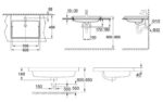 ban ve ky thuat lavabo grohe eurocube 39311000
