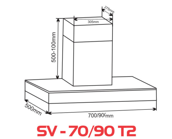ban ve ky thuat may hut mui sevilla sv 90 t2