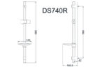 ban ve ky thuat thanh truot sen tam toto ds740r