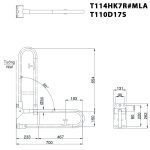 ban ve ky thuat thanh vin toto t114hk7rmla t110d17s gan tuong