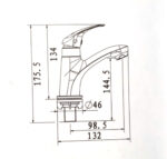 ban ve ky thuat voi chau lavabo american standard gala wf 4611 lanh