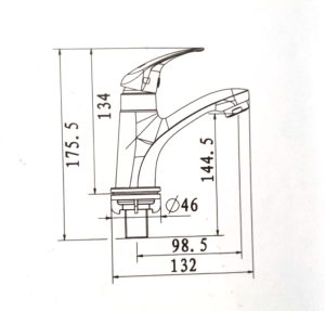 ban ve ky thuat voi chau lavabo american standard gala wf 4611 lanh