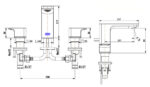 ban ve ky thuat voi chau lavabo american standard wf 1303 acacia evolution 3 lo nong lanh