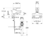 ban ve ky thuat voi chau lavabo american standard wf 1401 concept nong lanh