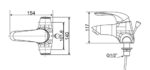 ban ve ky thuat voi chau lavabo american standard wf 1502 saga 3 lo nong lanh